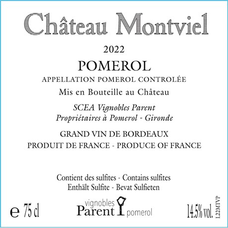 Montviel - Pomerol 2022