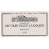 Moulin Haut Laroque - Fronsac 2020