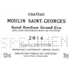 Moulin Saint-Georges Castle - Saint-Emilion Grand Cru 2014 