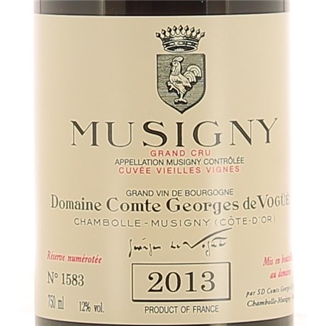 Musigny - Domaine Comte Georges de Vogüé - Musigny 2013