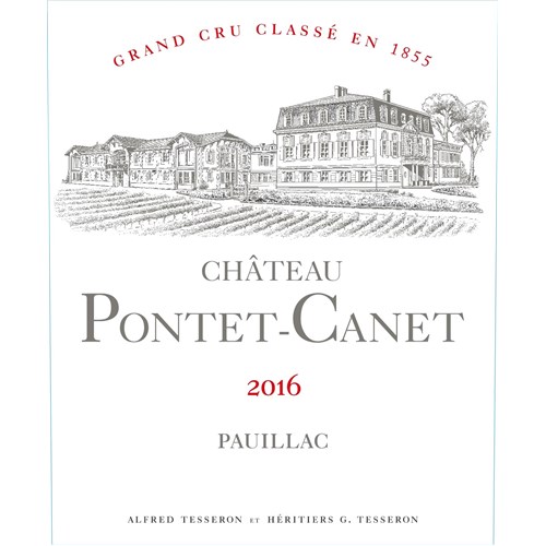Nabuchodonosor Castle Pontet Canet - Pauillac 2016 