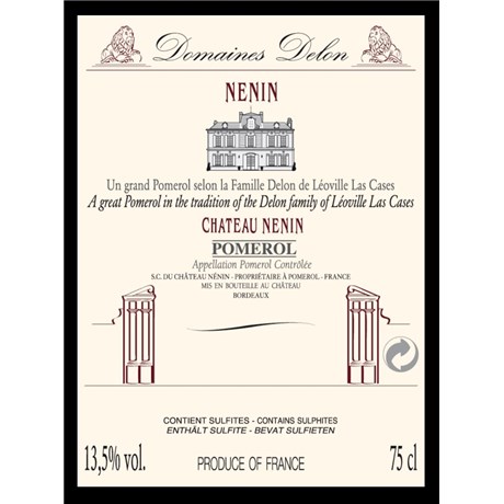 Nénin - Pomerol 2011