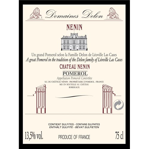 Nénin - Pomerol 2011