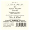 Nicolas Catena Zapata - Mendoza 2018