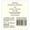 Nicolas Catena Zapata - Mendoza 2020