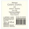 Nicolas Catena Zapata - Mendoza 2020