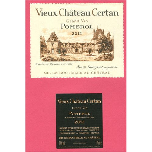 Old Chateau Certan - Pomerol 2012 b5952cb1c3ab96cb3c8c63cfb3dccaca 
