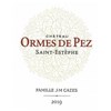 Ormes de Pez - Saint-Estèphe 2019