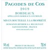Pagodes de Cos Blanc - Cos d'Estournel - Bordeaux 2019