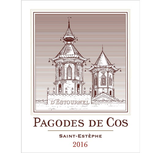 Pagodes de Cos - Château Cos d'Estrounel - Saint-Estèphe 2016