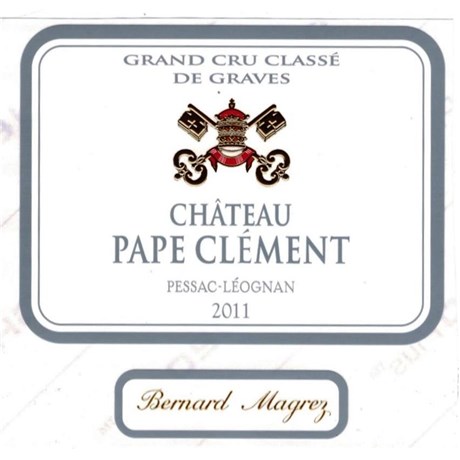 Pape Clément rouge - Pessac-Léognan 2011