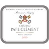 Pape Clément rouge - Pessac-Léognan 2019