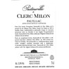 Pastourelle de Clerc Milon - Pauillac 2016