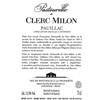 Pastourelle de Clerc Milon - Pauillac 2018