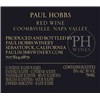 Paul Hobbs, Cristina's Signature - Napa Valley 2020