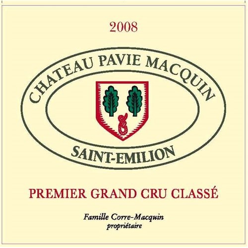 Pavie Macquin - Saint-Emilion Grand Cru 2008
