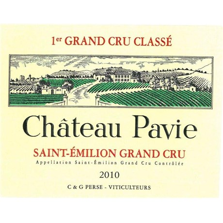 Pavie - Saint-Emilion Grand Cru 2010
