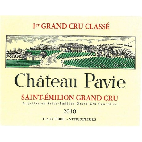 Pavie - Saint-Emilion Grand Cru 2010