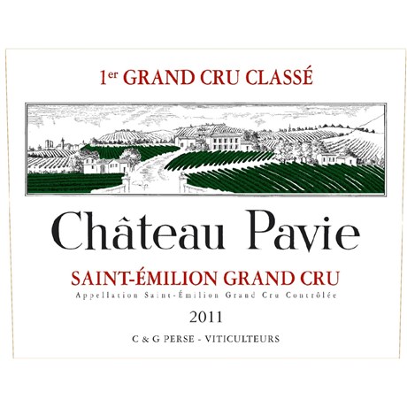 Pavie - Saint-Emilion Grand Cru 2011