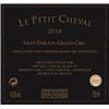 Le Petit Cheval - Château Cheval Blanc - Saint-Emilion Grand Cru 2018
