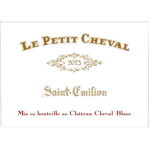Petit Cheval - Saint-Emilion Grand Cru 2023