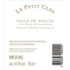 Le Petit Clos - Clos Apalta - Chili 2016