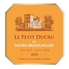 Le Petit Ducru - Château Ducru Beaucaillou - Saint-Julien 2018