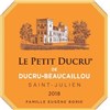 Le Petit Ducru - Château Ducru Beaucaillou - Saint-Julien 2018