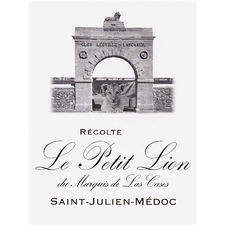 Le Petit Lion - Château Léoville Las Cases - Saint-Julien 2019