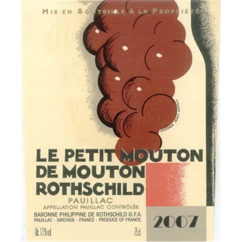 Petit Mouton - Pauillac 2007