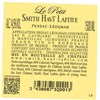 Petit Smith Haut Lafitte rouge - Pessac-Léognan 2020