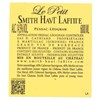 Petit Smith Haut Lafitte rouge - Pessac-Léognan 2020