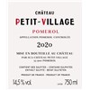 Petit Village - Pomerol 2020