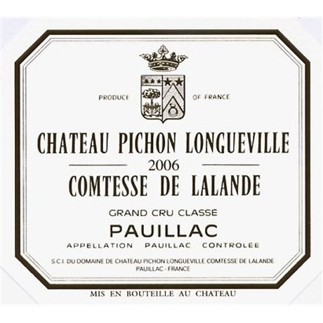 Pichon Comtesse de Lalande - Pauillac 2006