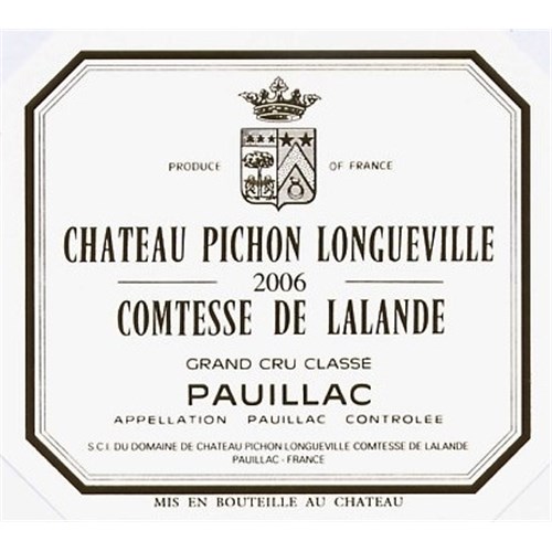 Pichon Comtesse de Lalande - Pauillac 2006