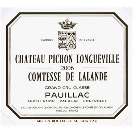 Pichon Comtesse de Lalande - Pauillac 2006