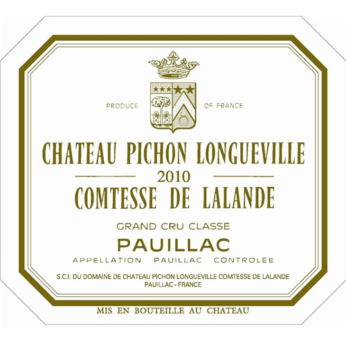 Pichon Comtesse de Lalande - Pauillac 2010