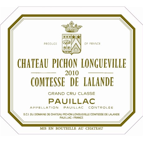 Pichon Comtesse de Lalande - Pauillac 2010