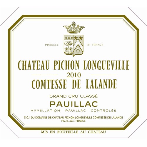 Pichon Comtesse de Lalande - Pauillac 2010
