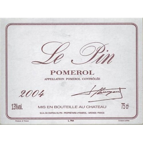 Le Pin - Pomerol 2004