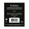 Poesia - Saint-Emilion Grand Cru 2018