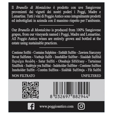 Poggio Antico - Brunello Di Montalcino 2019