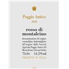 Poggio Antico Rosso Di Montalcino - Rosso di Montalcino D.0 2020