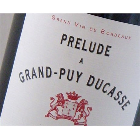 Prélude à Grand Puy Ducasse - Pauillac 2017