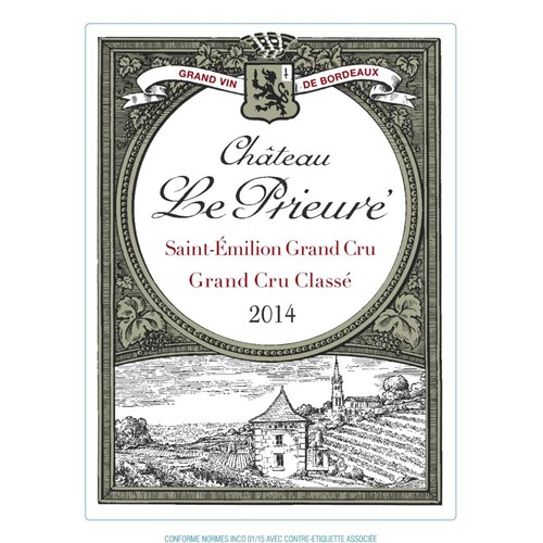 Le Prieuré - Saint-Emilion Grand Cru 2014