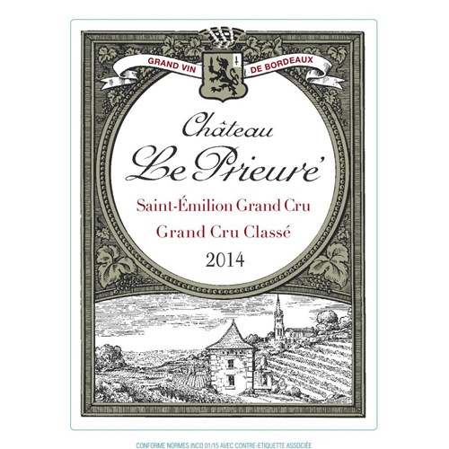 Le Prieuré - Saint-Emilion Grand Cru 2014