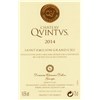 Quintus - Saint-Emilion Grand Cru 2014