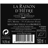 Raison d'Hêtre - L'Hêtre - Castillon-Côtes de Bordeaux 2016 6b11bd6ba9341f0271941e7df664d056 