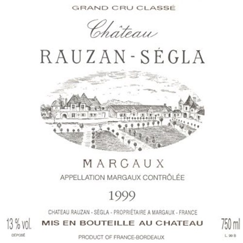 Rauzan Ségla - Margaux 1999