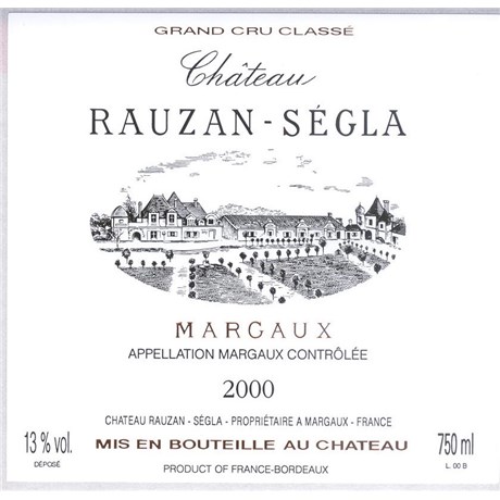Rauzan Ségla - Margaux 2000